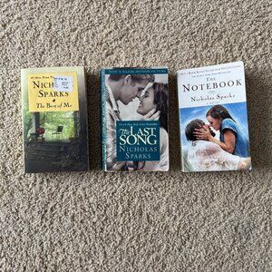 Nicholas Sparks Paperback Books